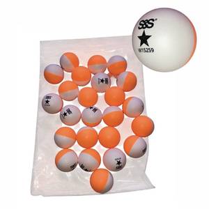 lot 64914 image: S&S 2-Tone Table Tennis Balls (Pack of 24)