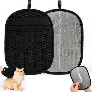 lot 64920 image: Pet Hair Remover For Dogs Cats New Upgraded Reusable Five-Finger - Static Pets Hair Removal Tool For Couch Furniture Bedding Car Clothes - Essential Supplies For Pet Owner For Home & Travel (1 Pack)