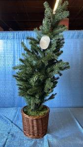 lot 2006 image: Threshold 42 Tall Faux Tree. 