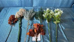 lot 2051 image: Assortment of Faux Flower Stems.