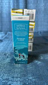 lot 2068 image: Selfless by Nyram Peptide Q10 & Ginger. Serum. Lot of 9.