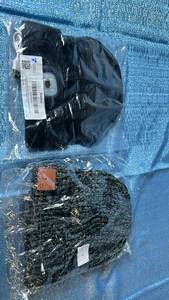 lot 2072 image: 2 Adult Beanies. 1 With Built In Bluetooth Speakers. 1 With Light and Speakers.
