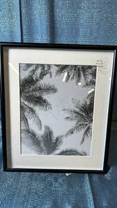 lot 2100 image: Threshold Black Photo Frame. 13x11 Matted To 10x 8.