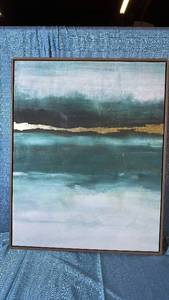 lot 2110 image: Threshold Framed Canvas 24x30.