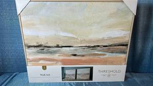lot 2111 image: Threshold 2 Piece Wall Art 24x30.