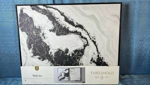 lot 2117 image: Threshold 2 Piece Wall Art 24x30. 