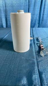 lot 3036 image: Threshold White Ceramic Table Lamp