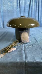 lot 3055 image: Threshold Touch Sensor Table Lamp - Olive Green