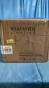 lot 3063 image: Safavieh SCN4070A Wall Sconce Light Fixture