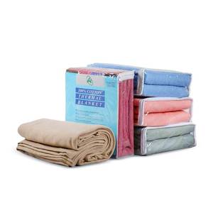 lot 61545 image: Groko Textiles 100% Soft Premium Ringspun Cotton Thermal Blanket Twin Size 66x96 Lightweight Warm Soft Breathable Blanket (Sand, 1)