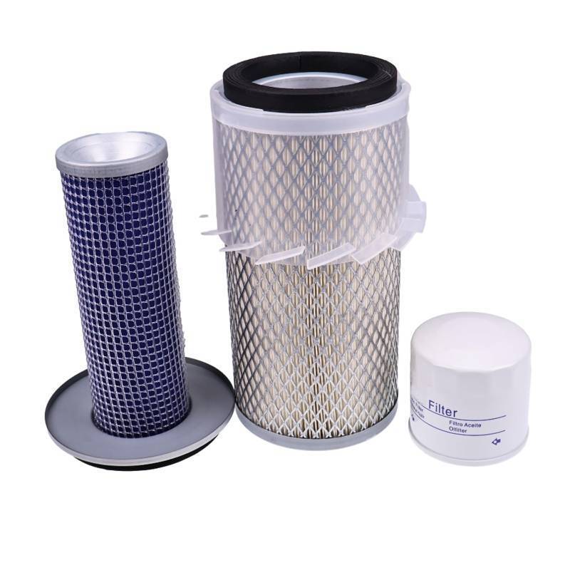 lot 50018 image: JZGRDN New Filter kit AM108185 AM108184 M801002 Compatible with John Deere 655 755 756 855 856 955 F912 F915 F925 F932 F935 F1145 3215 3215A 3215B 3235 3235A 3225B Tractors - Retail $36