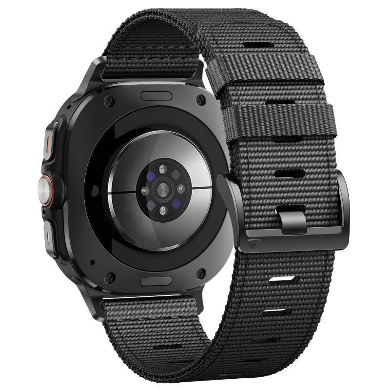 lot 50861 image: Compatible with Samsung Galaxy Watch Ultra Bands 47mm, Rugged Nylon Band for Galaxy Watch Ultra 47mm(20252024), Adjustable Smartwatch Replacement band for Men - Retail $13