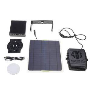 lot 44808 image: Solar Heater For Chicken Heater, Small Greenhouse Heaters, Portable Car Heaters, Dog House Fast Heating, Green House, Flower Room, Patio(Batteries Not Contained)