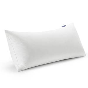 lot 44826 image: MIULEE Feather Pillow Insert 16x26, Decorative Down Feather Fluffy Throw Pillow Cotton Fabric for Living Room Sofa Bed - Retail $25