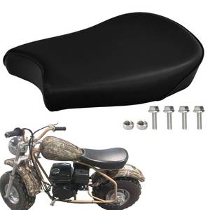 lot 44893 image: QYMOTO 15 CT200U-EX Seat, Upgraded CT200u ex Seats Comaptible with Coleman Minibike Powersports Seats,Replacement Seat Cusion Pad Mini Bike Parts Minibike Accessories - Retail $38