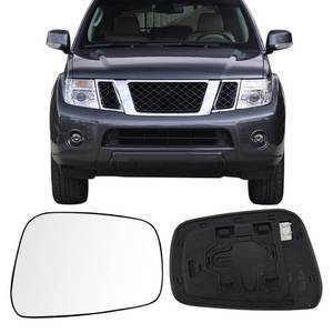 lot 44946 image: Passenger Side Mirror Glass for Nissan Frontier 2005-2021,for Nissan Pathfinder 2005-2012,for Nissan Xterra 2005-2015,Backing Plate Power Heated Right Side View Mirror Glass - Retail $22