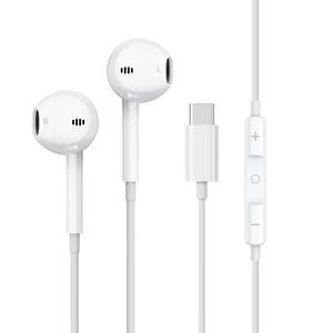 lot 58847 image: Wired Earbuds USB C Headphones for iPhone 17 16 15, Ear Buds with Microphone Clear Calls  HiFi Volume Contorl Ear Buds for iPhoneGalsxyiOSAndroidSwitchiPadKindle, for School Travel 2 Pack - Retail $5