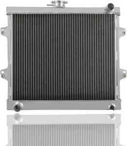 lot 101513 image: Retails for $142 Radiator Aluminum Radiator Compatible with 1984-1995 Toyota Pickup 4Runner SR5 22R DLX 2.4L L4 MT 1985 1986 1987 1988 1989 1990 1991 1992 1993 1994 Automotive Cooling Radiator