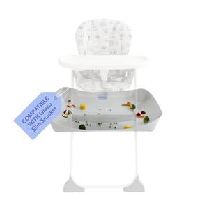 lot 201375 image: CATCHY - Food Catcher - Compatible with Graco Slim Snacker High Chair  11 Other High Chairs - Highchair Sold Separately - Baby & Toddler Food & Mess Catcher - Under High Chair Accessory