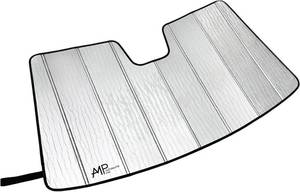 lot 201388 image: Custom Fit Windshield Foldable Sunshade for Nissan Pathfinder SUV, 2026 2025 2024 2023 2022, Compact Block UV Rays Lightweight Flexible Rigid Insulation Accessories (Made in USA)