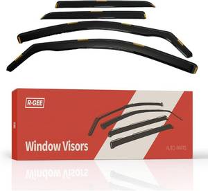 lot 201389 image: R-GEE in-Channel Window Rain Guards Fit for Dodge Durango 2011-2025, Extra Durable Window Deflectors, Vent Window Visors Exterior Car Accessories, 4 Pieces