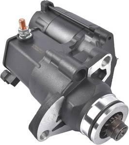 lot 301399 image: GELUOXI Starter Black Replacement for Harley-Davidson Blackline Breakout Dyna Night Train Road Glide Softail 2006-2017 31618-06A 18905