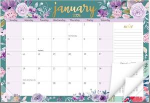 lot 401311 image: Guasslee Desk Calendar 2026, Large Desk Top Calendar 2026, 18-Month Wall Calendar From Jan. 2026 to Jun. 2027 With To-Do List, Notes For Office Home Teacher Planning, 17 x 11.5