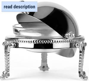 lot 301385 image: MARKYS Silver Plated Dome Shape Caviar Server - 1-4 Servings