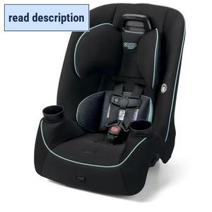 lot 401315 image: Cosco Kids  Easy Elite Slim All-in-One Convertible Car Seat, Blue Pistons, Infant & Toddler, Unisex
