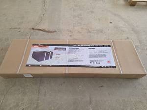 lot 4187 image: Landhonor 6x8ft Metal Storage Shed