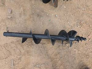 lot 4248 image: Earth Auger Drill Bit 8 Inch