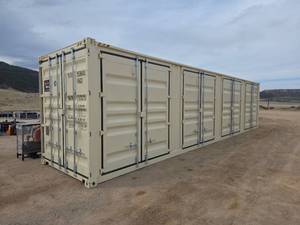 40ft Multi-Door Storage Container - MUST Use Tilt Deck Trailer To Load (Contact Grit If Needing Shipper)