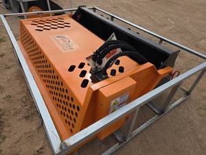 lot 4264 image: Arteer 74-inch Skid Steer Landscape Rock Rake LRR-74W