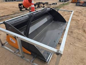 lot 4265 image: Arteer 78-inch Power Rake Bucket PRB-78W Skid Steer Attachment