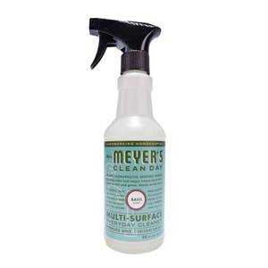 Mrs. Meyers Clean Day Multi-Surface Everyday Cleaner  Basil Scent  16 Ounce Bottle