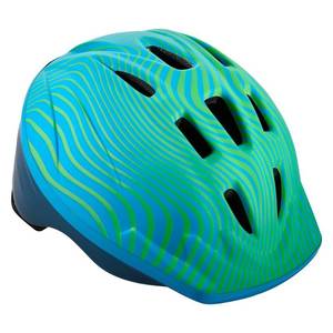 lot 2353 image: Schwinn Classic Waves Toddler Helmet BlueGreen