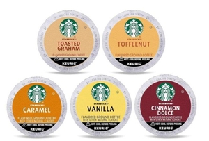lot 2388 image: Starbucks Flavored K-Cup Coffee Pod Collection 40 Count