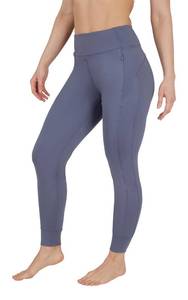 lot 2394 image: 90 Degree By Reflex Womens Jogger Pants Athletic High Waisted Running Sweatpants Workout Jogger with Zippered Pockets - Grisaille - Small - Retail $30