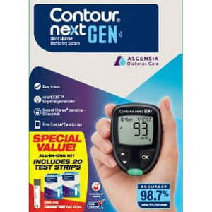lot 2421 image: CONTOUR NEXT GEN VALUE PACK