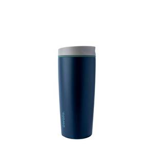 lot 2489 image: Owala 20oz SmoothSip Slider Coffee Tumbler - Navy Nights - Retail $25