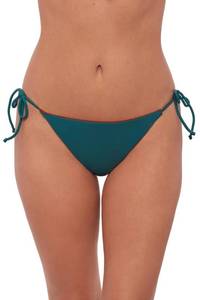 lot 2501 image: Sports Illustrated Womens String Tie Side Bottom, Marina, Small