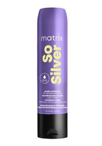lot 2514 image: Matrix So Silver Purple Conditioner - Tones Blonde & Grey Hair, Eliminates Brassiness, Infused With Purple Pigments, Salon-Quality, Vegan