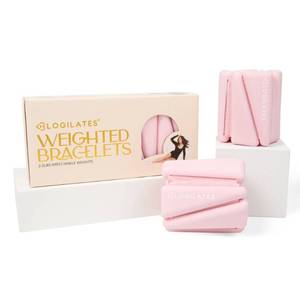 lot 2606 image: Blogilates Weighted AnkleWrist Bracelets - Pink - Retail $35
