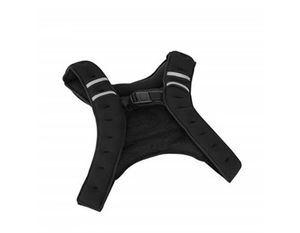 lot 2741 image: Tone Fitness Vest Body Weight - Black 12lbs - Retail $21