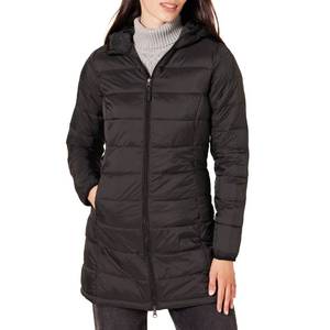 lot 2745 image: Amazon Essentials Womens Lightweight Water-Resistant Packable Hooded Puffer Coat  Black, X-Small - Retail $44