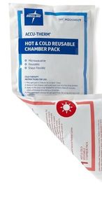 lot 2758 image: Medline Accu-Therm Reusable HotCold Chamber Pack, 12-910 in. x 5-45 in. - Retail $0