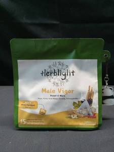 lot 2777 image: Herblight Male Vigor Sweet and Warm 15 Tea Bags  - Retail $0