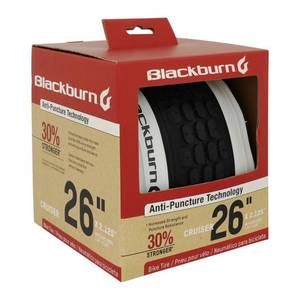 lot 2840 image: Blackburn 26 Cruiser Bike Tire - Black - Retail $22