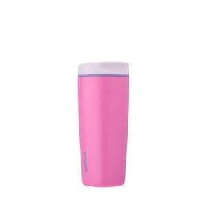 lot 2863 image: Owala Stainless Steel SmoothSip Travel Mug  Magenta Madness  20oz&nbsp - Retail $25