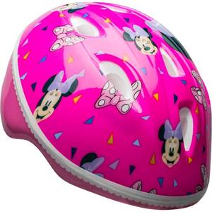 lot 2871 image: Minnie Mouse Infant Bike Helmet - Pink - Retail $57